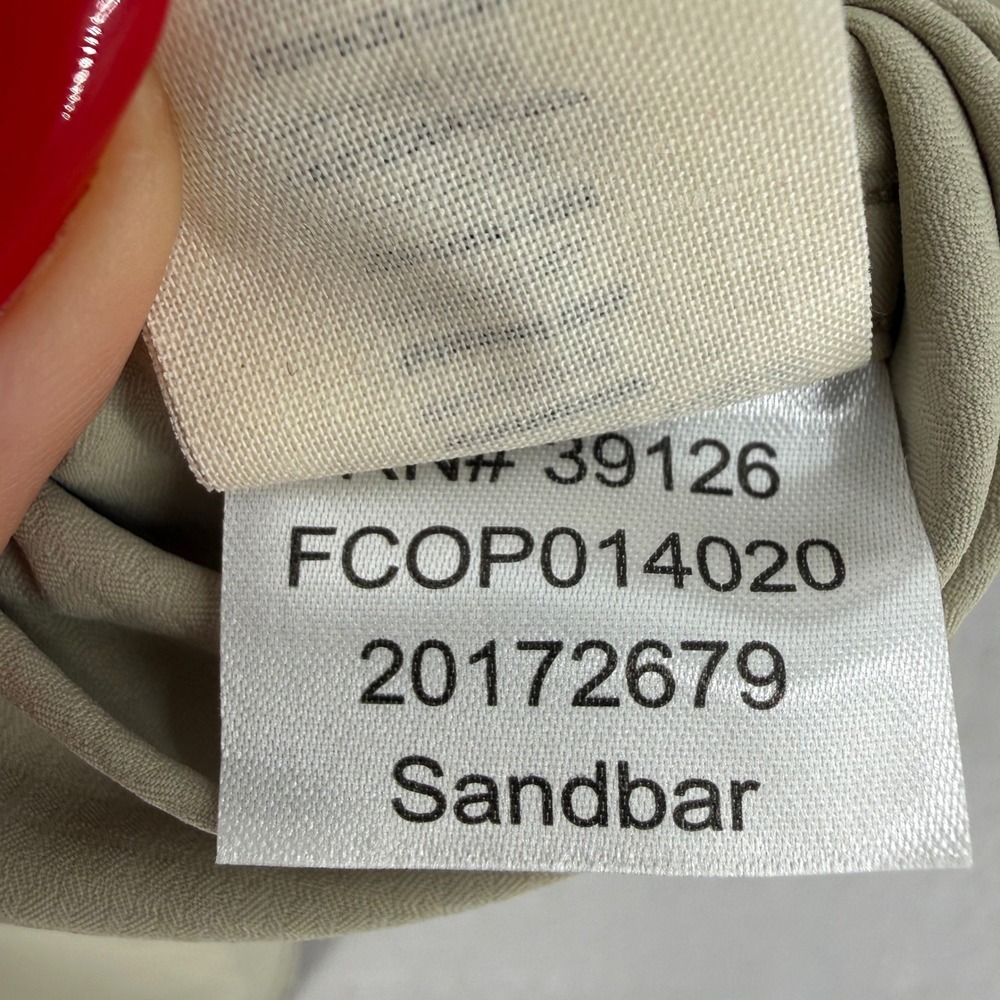 Filson Ultra-Light Shirt Mens Medium Sandbar Tan Ripstop Long Sleeve Polo NEW - Picture 13 of 15